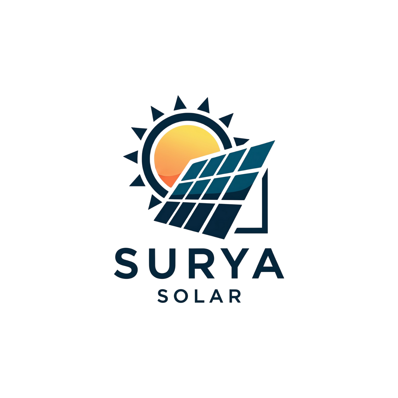 Surya Solar renewable energy company logo